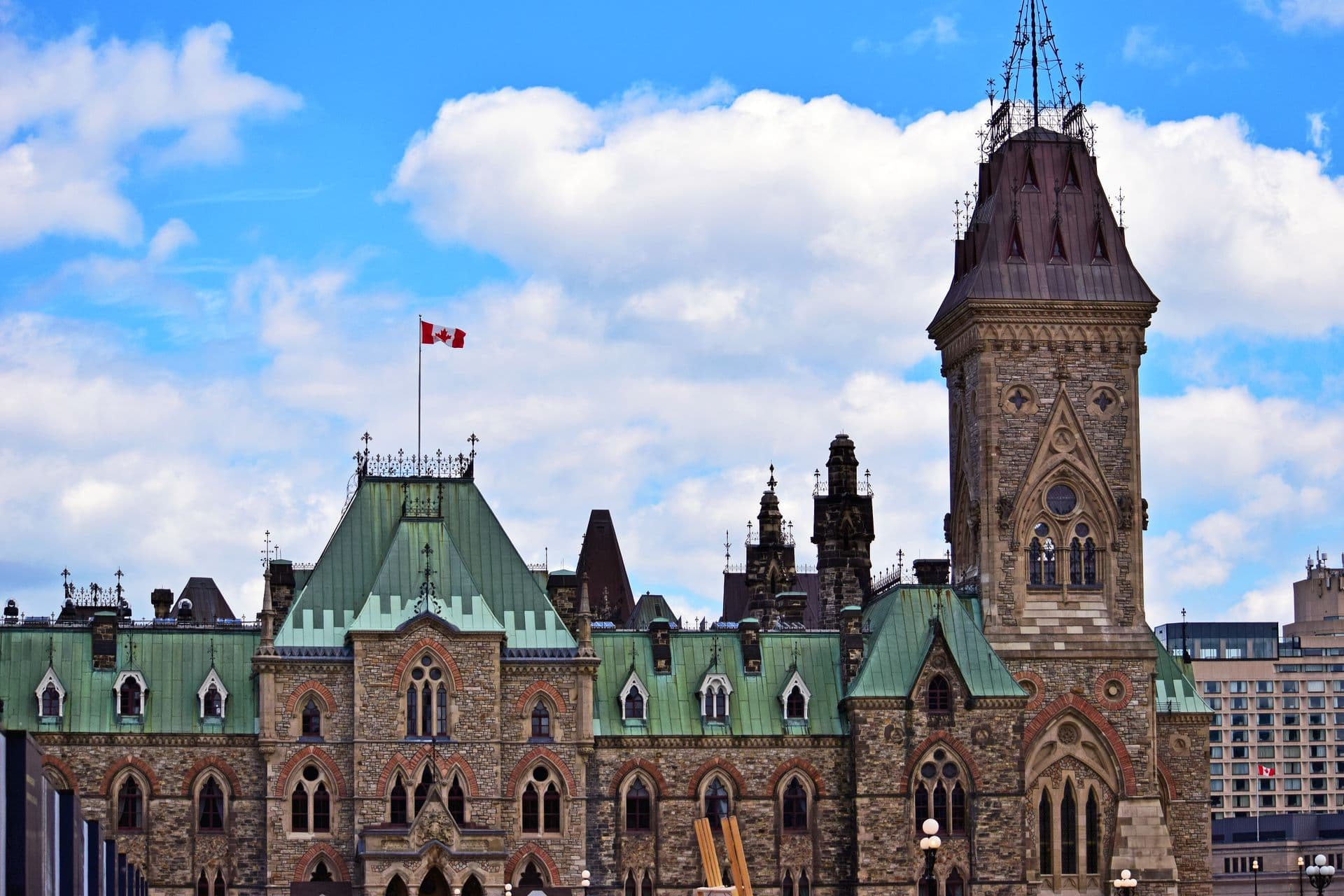 Édifice du Parlement du Canada à Ottawa